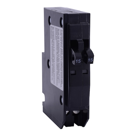 Square D Square D 15/15 amps Tandem Single Pole Circuit Breaker QO1515CP